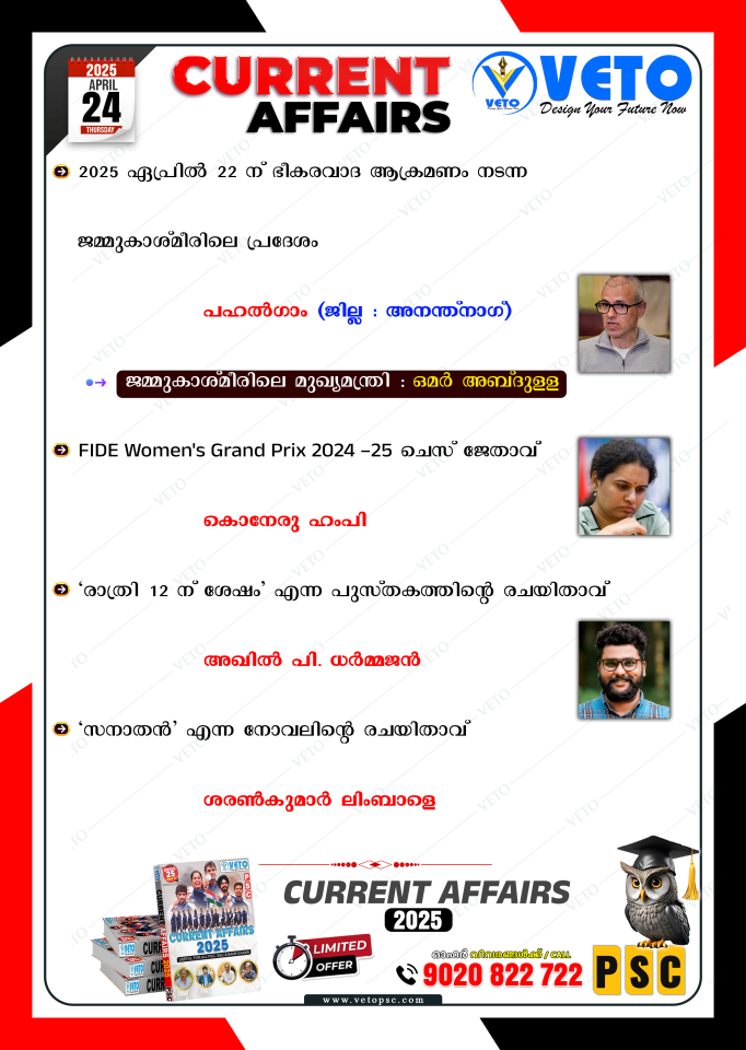 CURRENT AFFAIRS